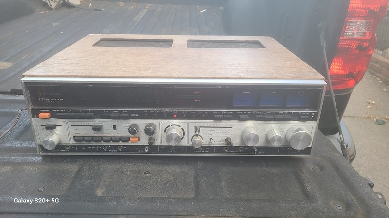 Vintage Kenwood KR-6170 Stereo Receiver Amplifier For Parts