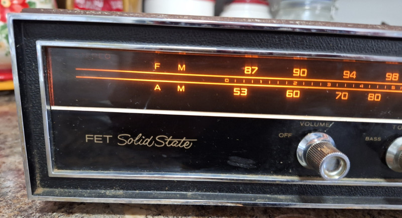 Vintage - Panasonic RE-7671 AM/FM Stereo Receiver Solid State - Works Some What gallery