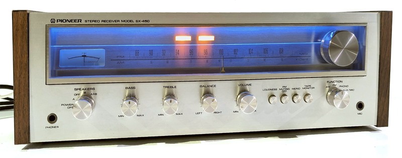 🔥【PRO SERVICED】RARE MINTY/BOX Pioneer SX-450 HG 30W Receiver~UPGRADES💥GUARANTY gallery