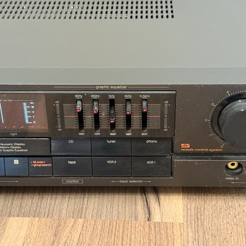 Vintage TECHNICS SA-R230 Stereo AM FM Receiver Quartz Synthesizer TESTED gallery