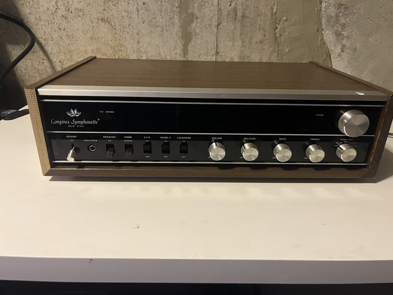 Longines Symphonette AM FM Stereo Model LMR-2400.