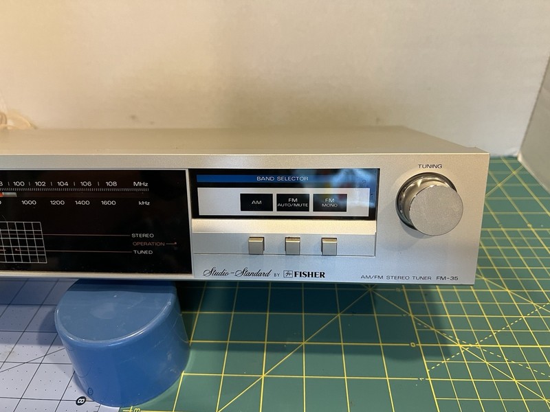 Fisher FM-35 Stereo Tuner - Used, Working, Vintage Audio gallery