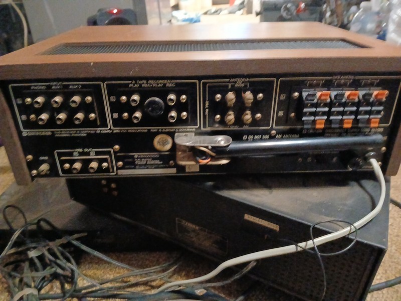 Kenwood Kr-5200 Receiver Completely Recapped. Warm/Clean Sound gallery