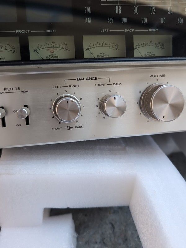 sansui qrx 9001 receiver Vintage Audio Receiver For Parts Or Repair Please Read gallery