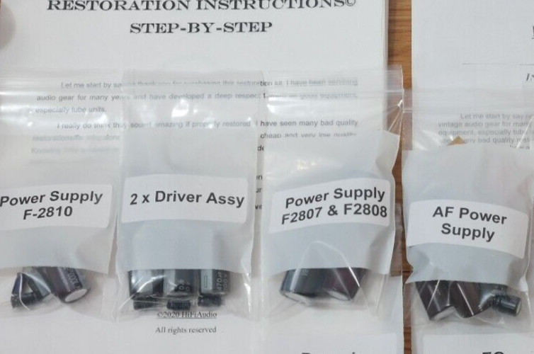 Sansui G9000 DB power supply ASSY F-2810 F2807 F2808 capacitor transistor