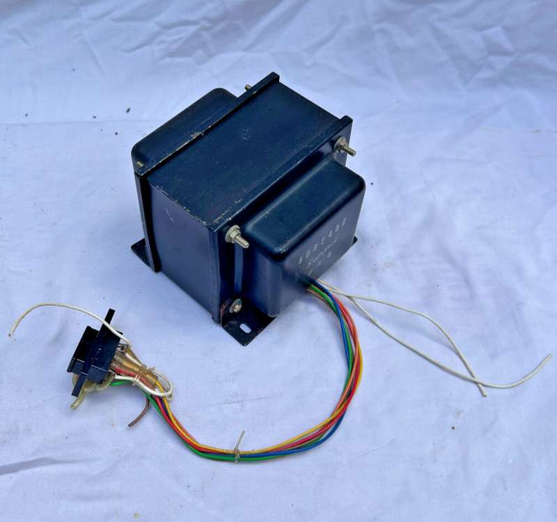 Sansui 7070 Power Transformer & Full Wires P/N 4002450 Multi Voltage