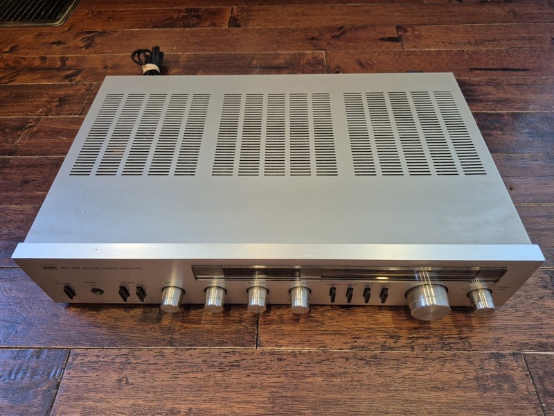 BSR RX-300 FM/AM Stereo Receiver With Antenna Tested Working Rare Radio Vintage gallery