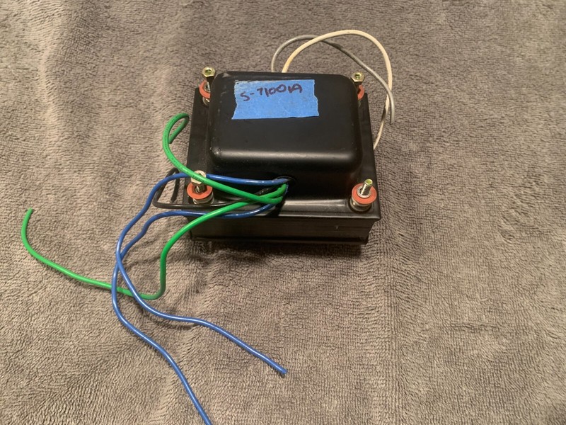Sherwood S-7100A Stereo Receiver Parting Out Power Transformer