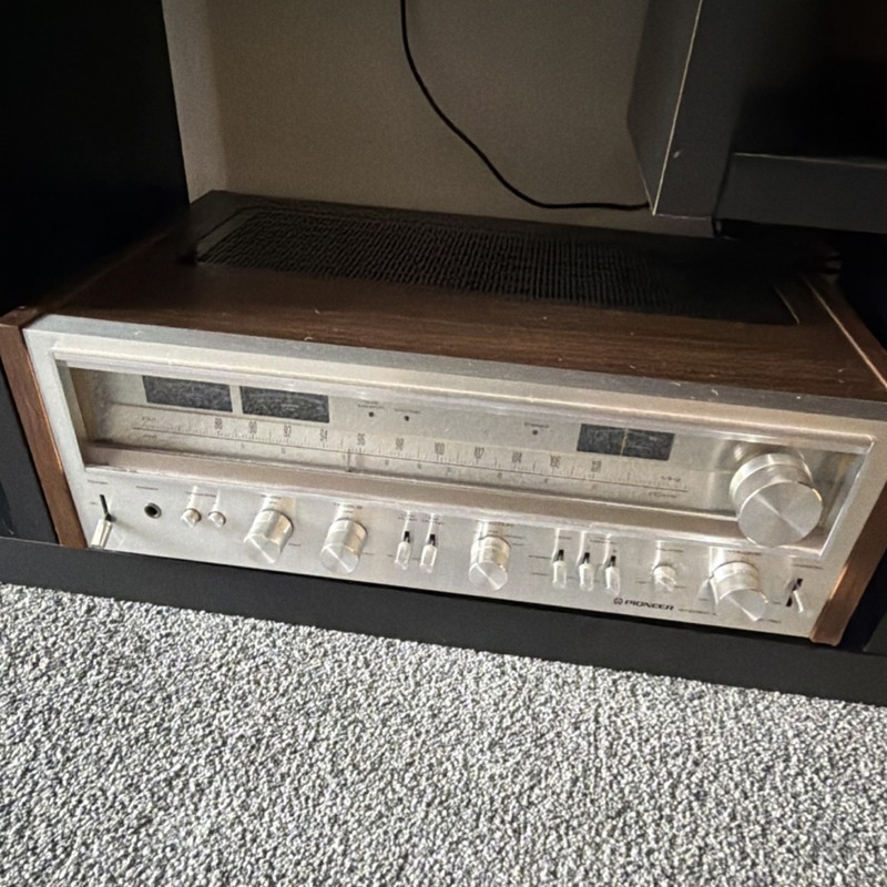 Pioneer SX-780 Vintage Stereo Receiver Silver Face Classic Audio Component