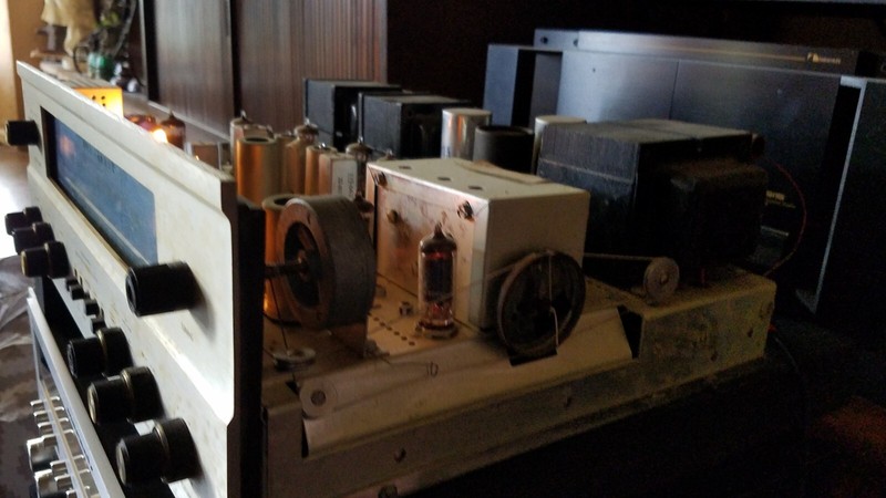 fisher 800c tube receiver. gallery
