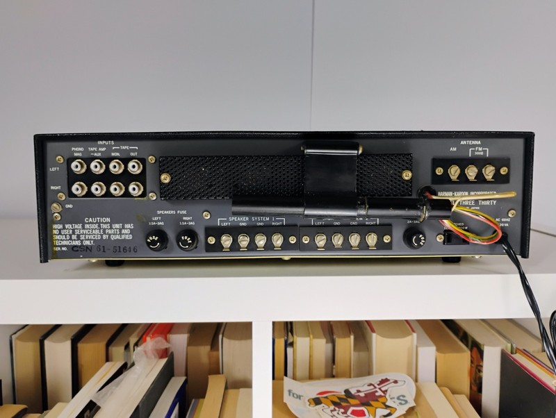 Vintage Harman Kardon Nocturne Model Three Thirty (330) Stereo Receiver gallery