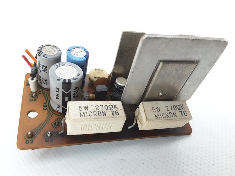 SANSUI 9090DB RECEIVER PARTS: F-2619 RF POWER SUPPLY CIRCUIT BOARD gallery