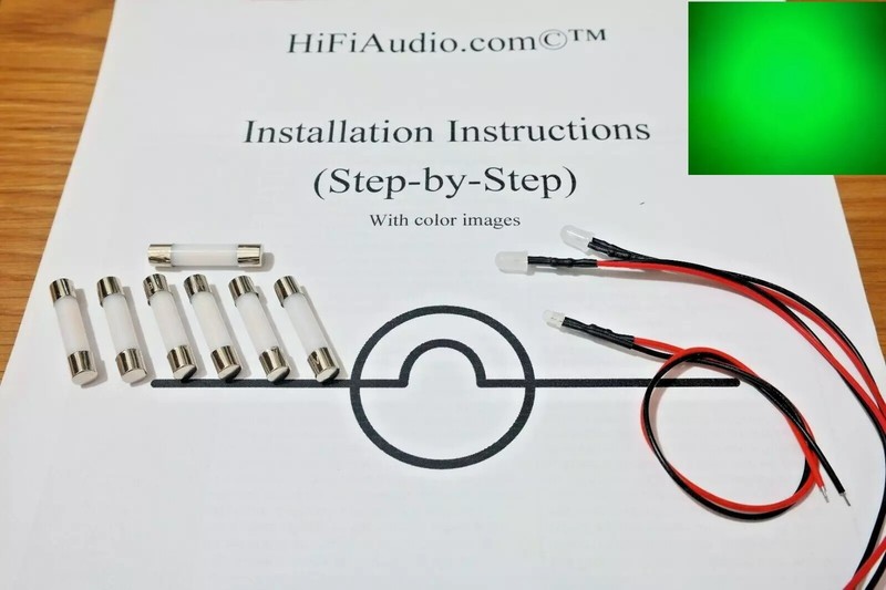 Marantz 2226B receiver dial replacement LED bulb lamp light set upgrade kit GREE