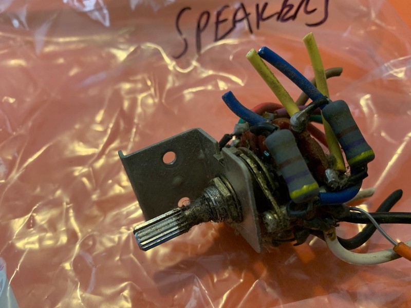 Kenwood KR-6600 Stereo Receiver Parting Out Speaker Switch gallery
