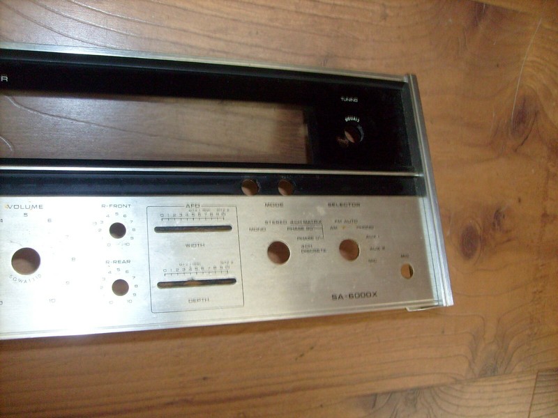 Vintage Technics Panasonic Quad 4 Channel Receiver SA-6000X Stereo Front Panel gallery