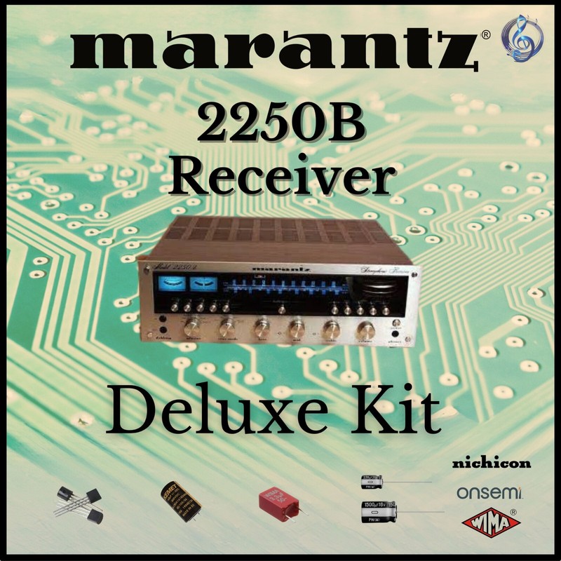 Marantz 2250B Receiver Deluxe Upgrade Kit Genuine Parts Restoration