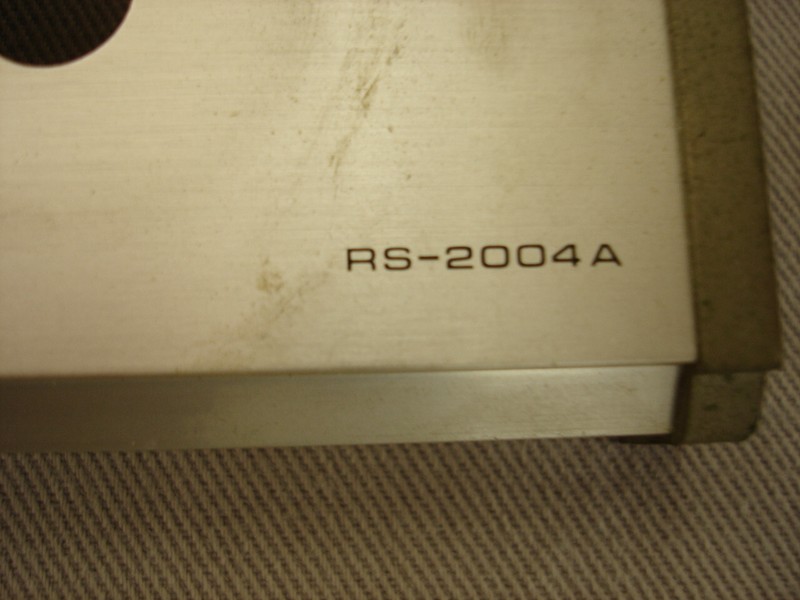 Fisher RS-2004A Front Face Plate gallery