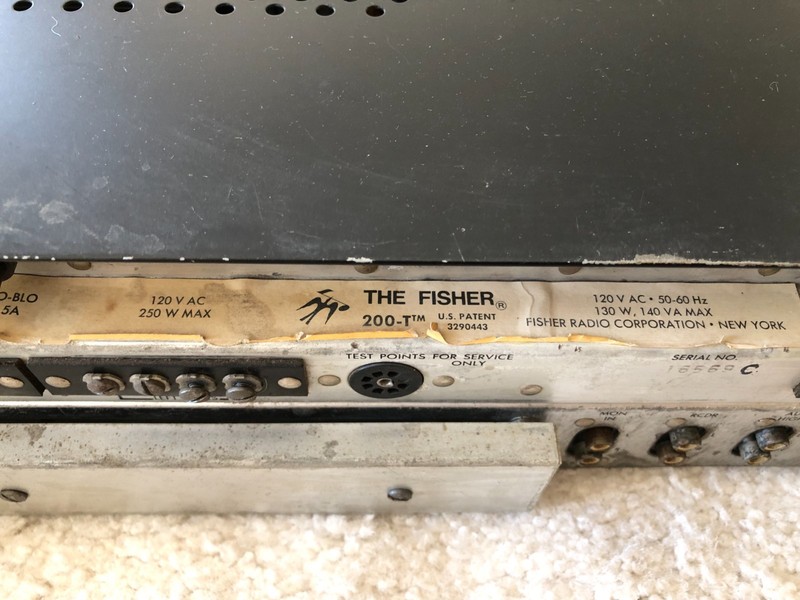 The Fisher 200-T AM/FM Stereo Receiver ( WORKING ) gallery