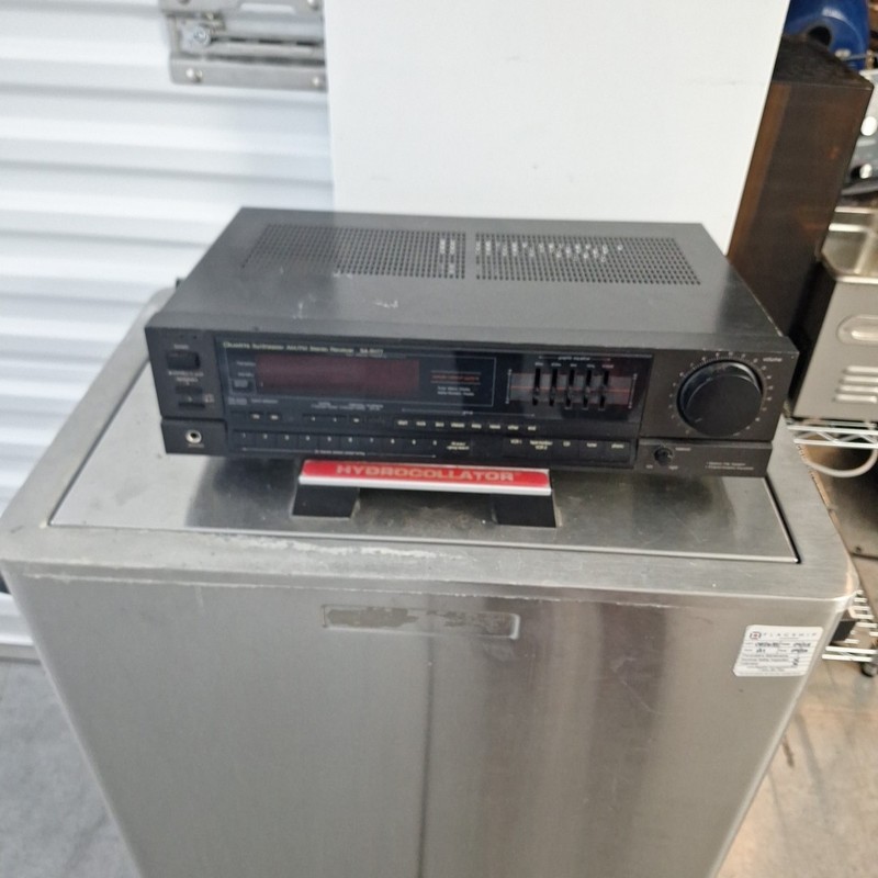 Vintage TECHNICS Quartz Synthesizer AM/FM Stereo RECEIVER # SA-R177 No Remote