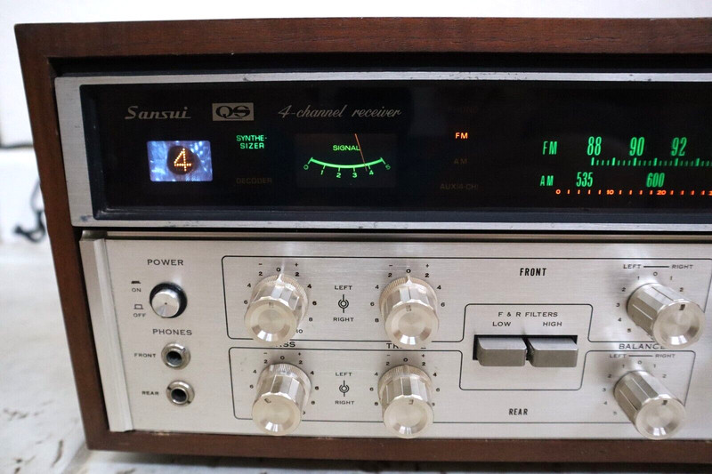 Vintage Sansui QRX-3500 4 Channel Stereo Receiver - Tested Working gallery