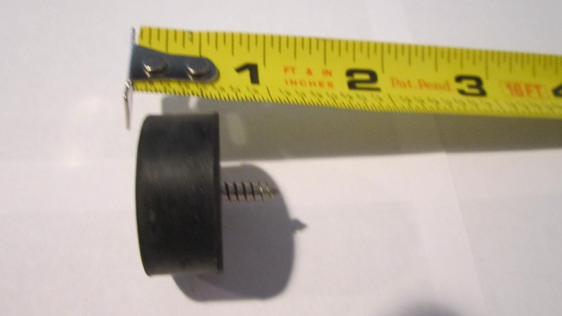 Pioneer SX-1000TW SX-6000 Base Foot and Screw (Solid Rubber) M61-003 gallery