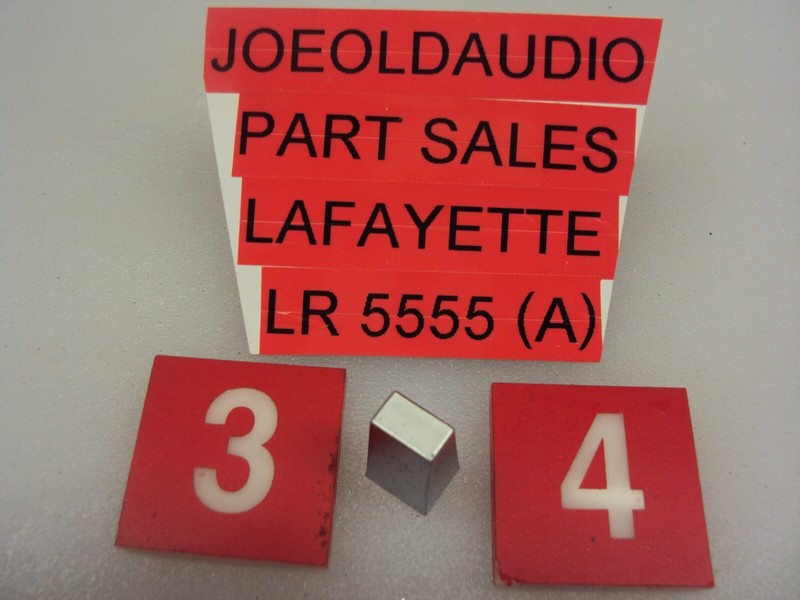 Lafayette LR-5555A/LR-5555 Toggle Knob. Has Very Minor Scratches/Marks. Tested.