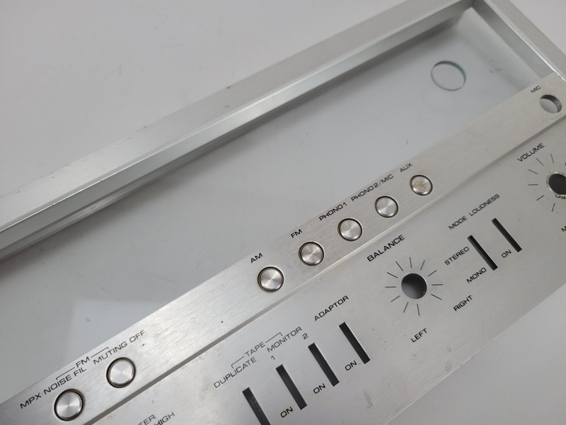 PIONEER SX 950 RECEIVER PARTS: OEM FRONT PANEL gallery