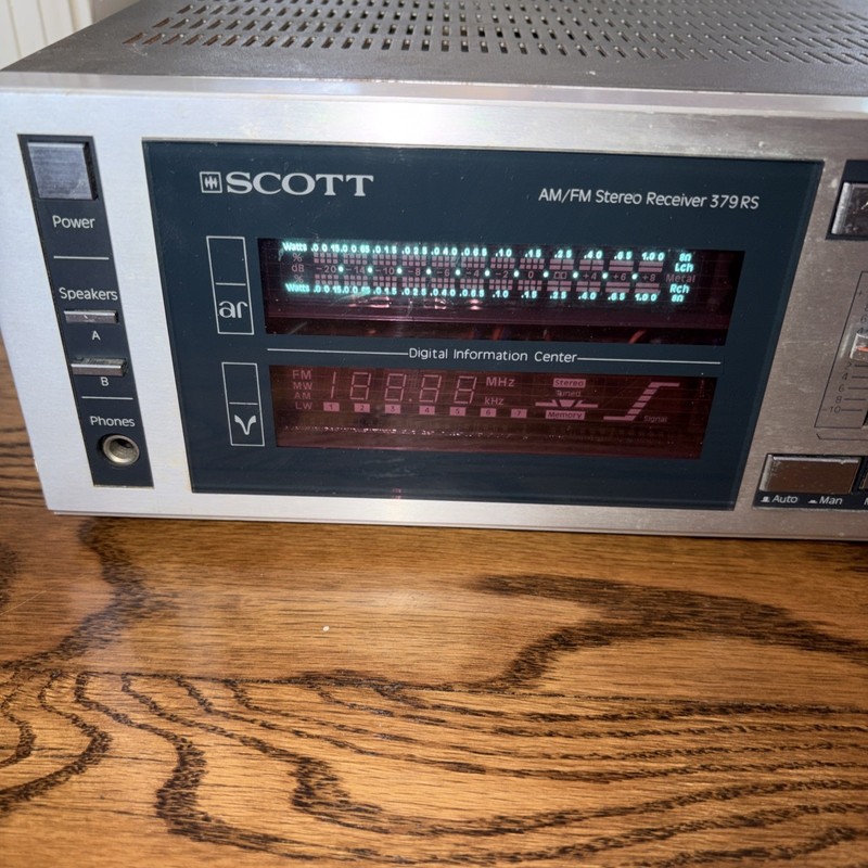 SCOTT 379RS STEREO RECEIVER FULLY WORKING gallery