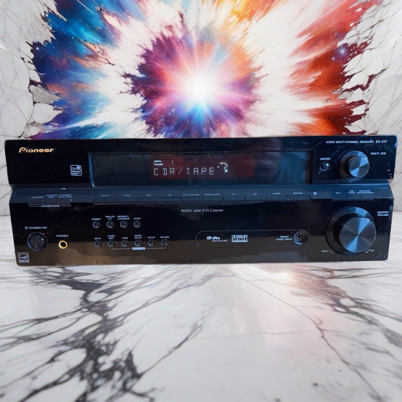 Pioneer SX-217-K Audio Multi-Channel Receiver Tested! 320 Watts Of Power! Beast