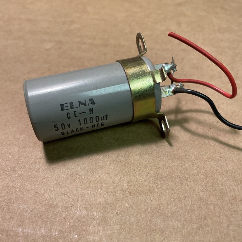 Sansui 5000 A/X Genuine Parts: Capacitor 50v 1000uF gallery