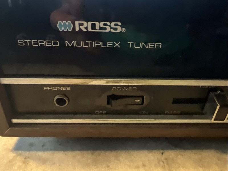Ross 6201 Stereo Multiplex Tuner Vintage Made In Japan gallery