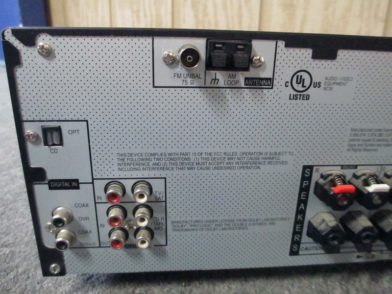 Pioneer SX-218 K Receiver Multi Channel 80 watts x 6 - FOR PARTS gallery