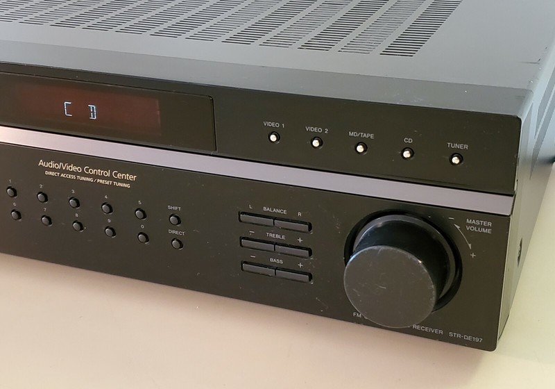 Sony STR-DE197 Stereo Audio / Video Receiver. 2 Channel 190 Watt. Tested works. gallery