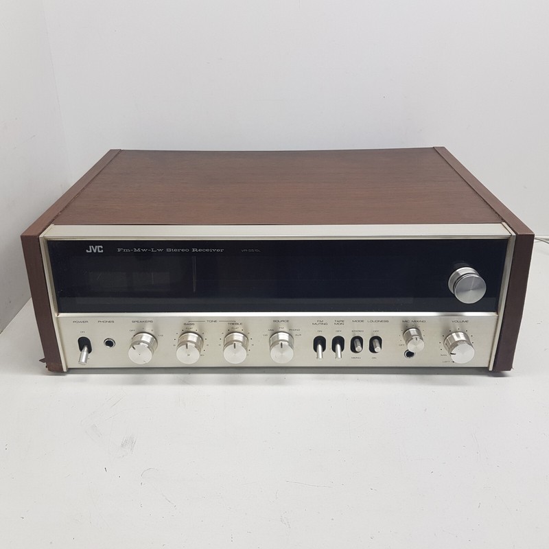 JVC VR-5515L Vintage Amplifier/Receiver. Stereo FM/MW/LW 100/120/220/240 Volt