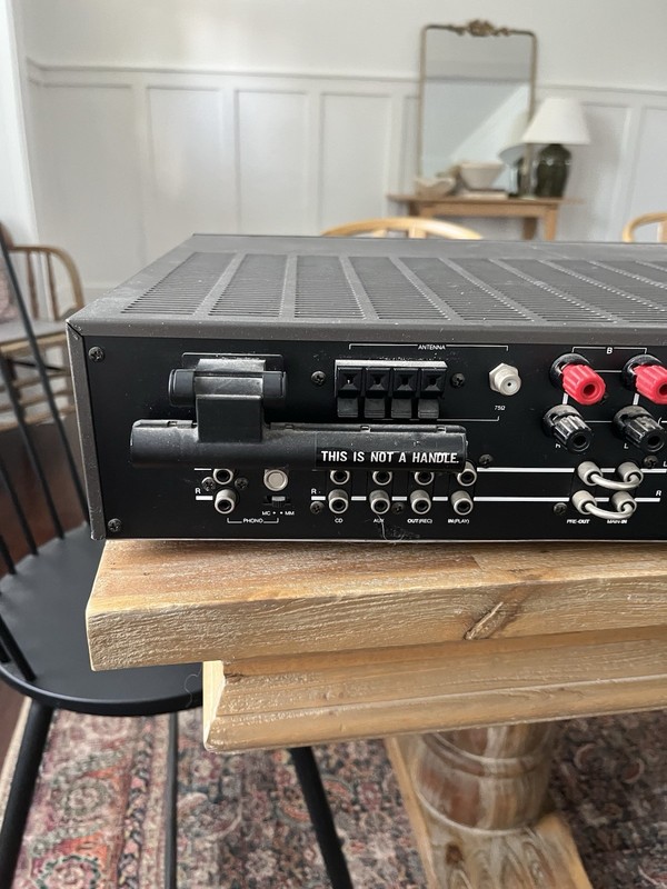 Vintage NAD 7140 AM/FM Stereo Receiver Made In Japan Tested FREE SHIPPING gallery
