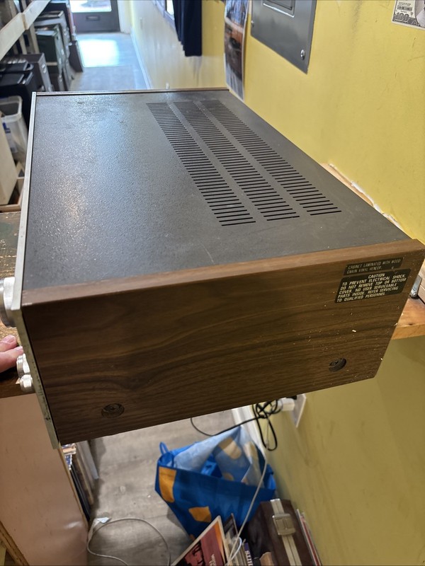 LAFAYETTE VINTAGE LR-5555A 55 WATT 8 OHM AM FM STEREO RECEIVER AMPLIFIER gallery