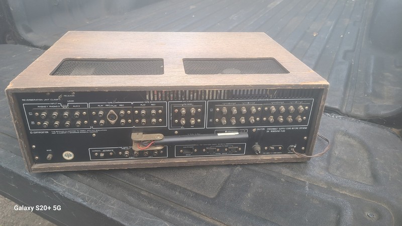 Vintage Kenwood KR-6170 Stereo Receiver Amplifier For Parts gallery