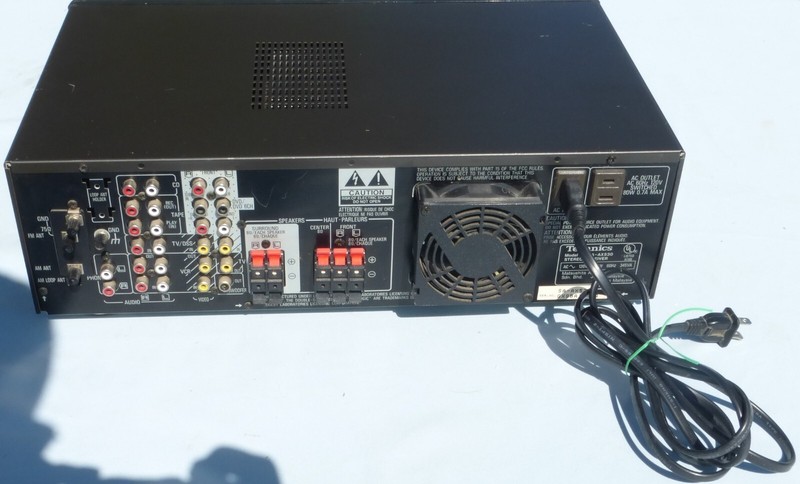 Technics AV Control 5.1 Chanel Stereo Receiver SA-AX530 PHONO Inspected/TESTED gallery