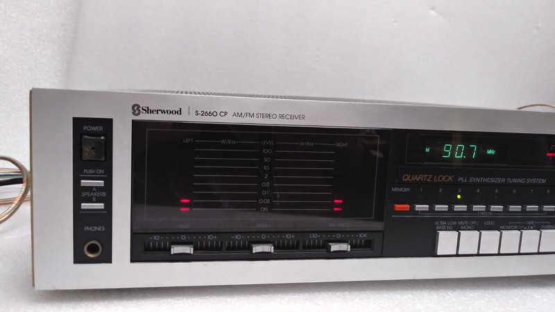 Sherwood Receiver – Model: S-2660-CP Tested and working Strong clear sound gallery