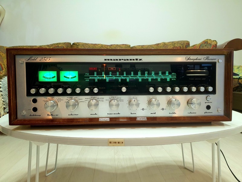 Marantz 2325 Receiver FULLY RESTORED & BEAUTIFUL 220V unit. gallery