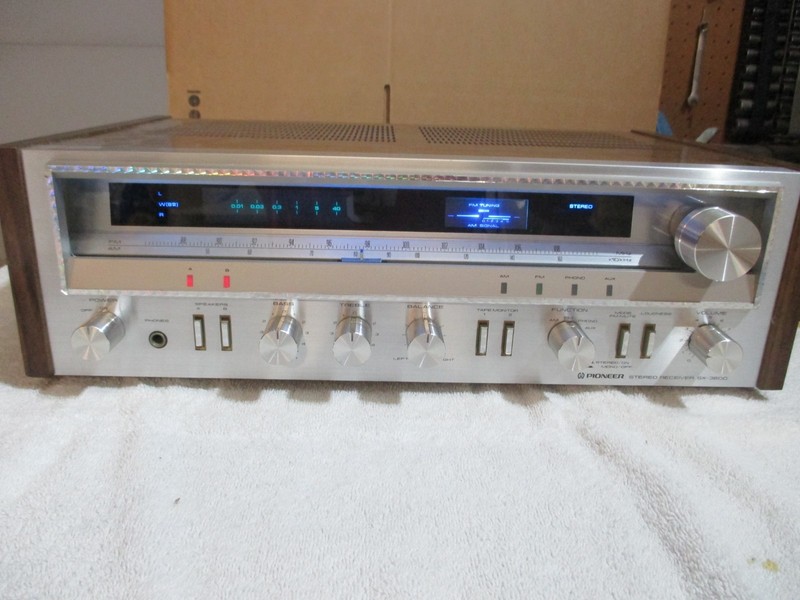 Vintage Pioneer SX-3600 Stereo Receiver (1980) Cleaned & Tested