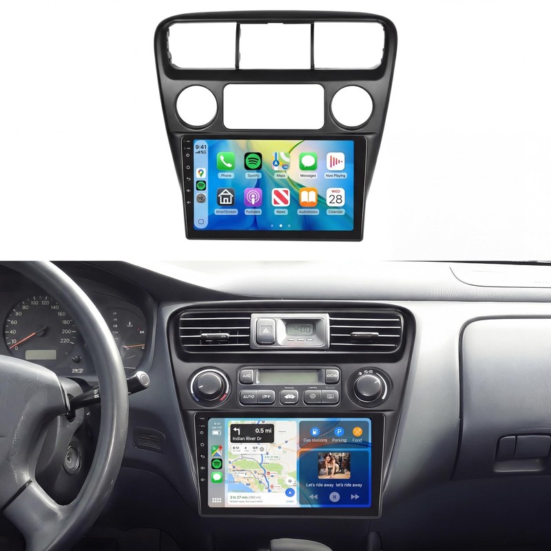 Mahvec 4G64G Car Stereo For Honda Accord 6Th 1998-2003 Radiowireless Carplay