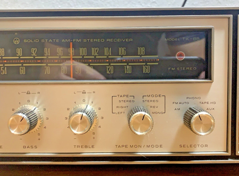 Vintage KENWOOD TK-88 Stereo Receiver Made In Japan Turns On Works Tested gallery