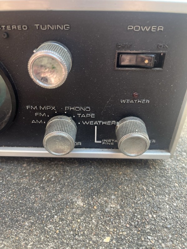 Unisonic AM FM Instant Weather 8 Track Stereo Player Receiver MX-8500 - UNTESTED gallery
