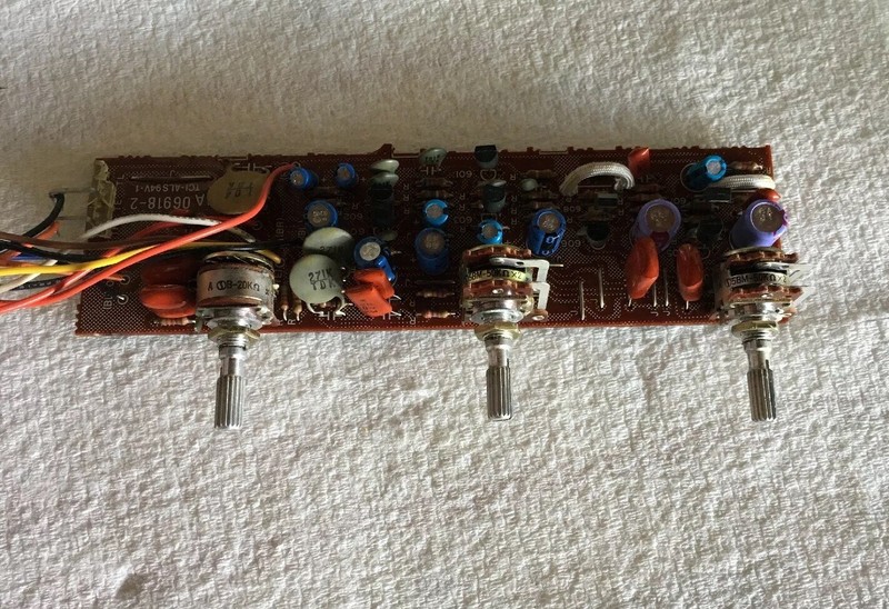 Yamaha CR-620: Tone Board Bass Tremble Loudness Assembly gallery