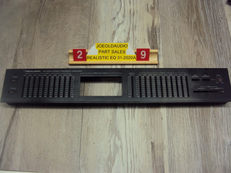 Realistic 31-2020A Faceplate & Mounting Screws. Read Below Parting out 31-2020A