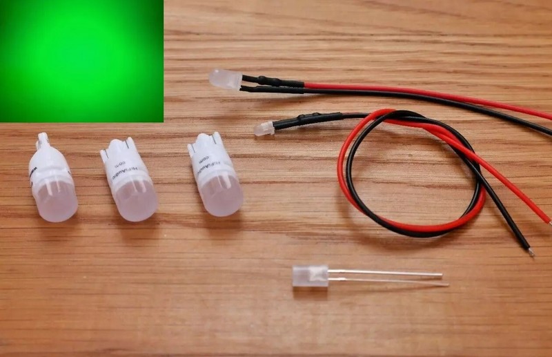 Sansui G-7000 replacement GREEN LED upgrade lamps bulbs lights kit