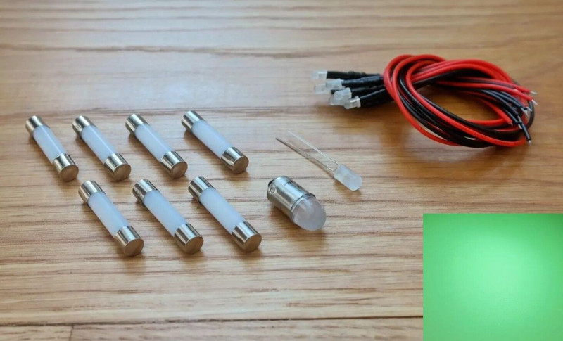 Harman Kardon 730 HK730 ACID GREEN replacement LED lamps lights bulb upgrade kit