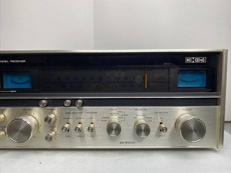 Technics SA-8100X Quandraphonic CD-4 FM/AM 4 Channel/2 Channel Receiver gallery