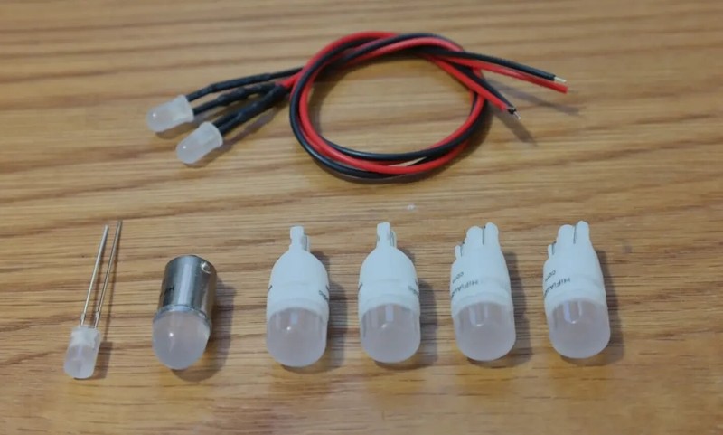 Akai AA-1115 AA-1125 AA-1135 AA-1150 AA-1175 AA-1200 LED lamps lights bulbs kit